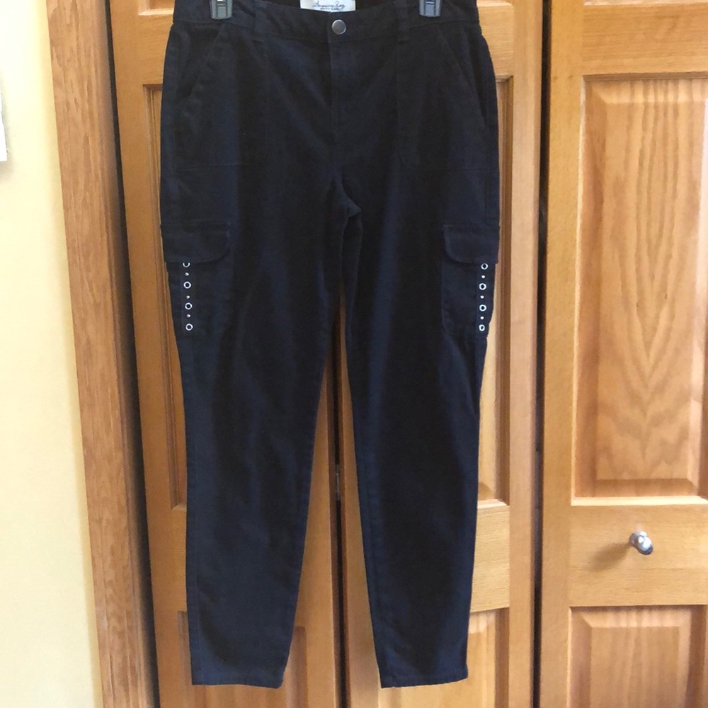 American Rag skinny cargo pants in Black Jr Sz 9